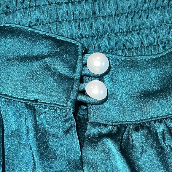 NWT Revolve Line And Dot ELLIOT DRESS Emerald XS - Picture 9 of 15